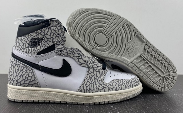 Air Jordan Retro 1 Grade AAA White Cement